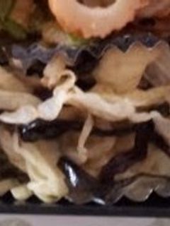 お弁当にも。キャベツとしそ昆布の和え物 -レシピのメイン写真