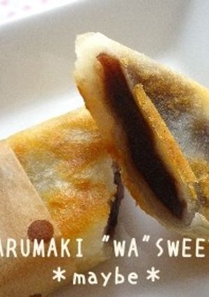 カリッモチッ簡単・春巻き『和』スイーツ-レシピのメイン写真