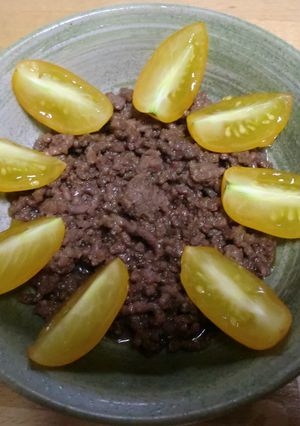 甘めのそぼろご飯-レシピのメイン写真