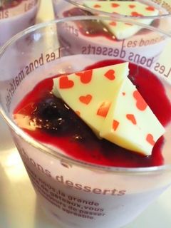 簡単☆ブルーベリージャムDEムース-レシピのメイン写真