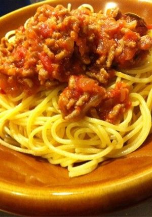 スパゲティボロネーゼ-レシピのメイン写真