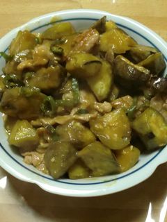 茄子、ピーマン、豚肉の味噌炒め-レシピのメイン写真