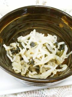 レンジde切り干し大根の塩煮-レシピのメイン写真
