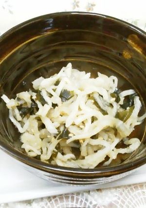 レンジde切り干し大根の塩煮-レシピのメイン写真