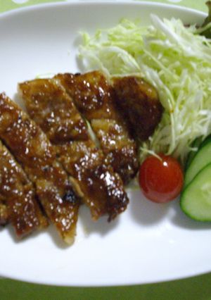 エバラ黄金の味de豚ステーキ-レシピのメイン写真