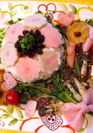 デコカレー♡花のブーケ♡-レシピのメイン写真