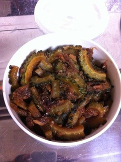 フライパンで!ゴーヤの佃煮-レシピのメイン写真