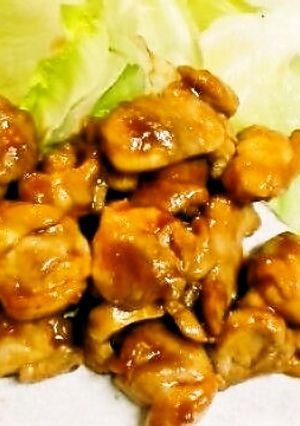 鶏肉の甘辛バーベキューソース炒め-レシピのメイン写真