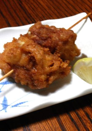 生パインのくるくる串カツ♪-レシピのメイン写真