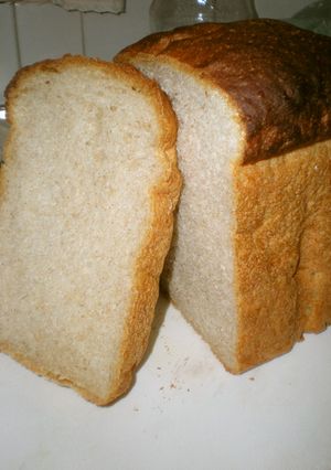 中力粉でふわふわライ麦食パン（HB使用）-レシピのメイン写真