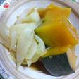 ♪カボチャと新タマの素朴な煮物♪