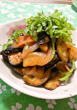 茄子のこってり味噌炒め-レシピのメイン写真