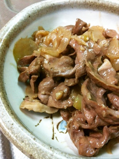豚ハツの塩とレモン炒め-レシピのメイン写真