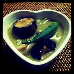 รูปของ 夏野菜のグリーンカレー
