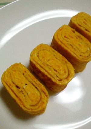 ❀すりおろし人参で色鮮やか卵焼き❀-レシピのメイン写真