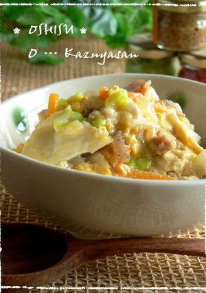 カマンベールチーズと具だくさんのいり豆腐-レシピのメイン写真