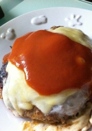 とろーりチーズハンバーグ-レシピのメイン写真
