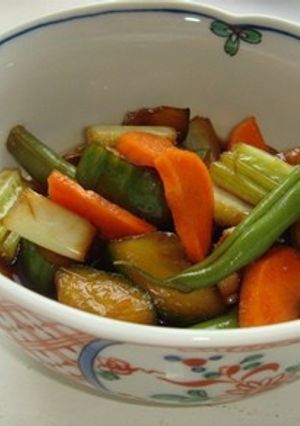 甘辛★簡単★残り野菜の即席漬け物-レシピのメイン写真