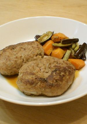 さっぱりとポン酢でハンバーグ-レシピのメイン写真