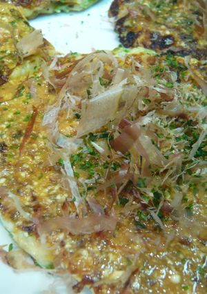 白菜を使ったふわふわミニお好み焼き-レシピのメイン写真