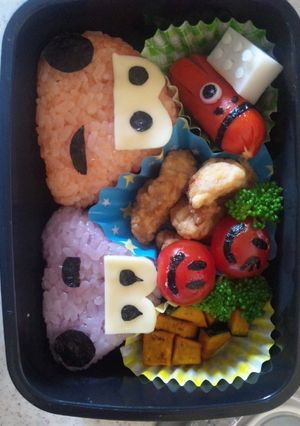 ｷｬﾗ弁〜ｶｰｽﾞ☆手抜き編-レシピのメイン写真
