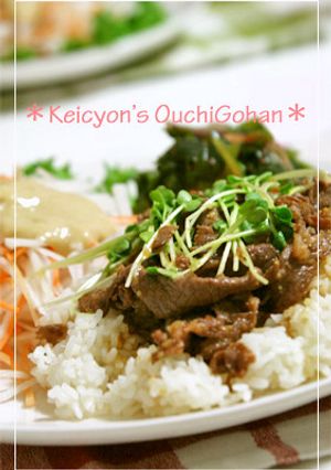 カフェ風☆　格安❤ステーキ？のっけご飯-レシピのメイン写真