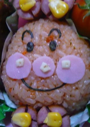 キャラ弁☆アンパンマン♪-レシピのメイン写真