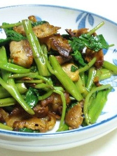 空芯菜のスタミナ炒め-レシピのメイン写真