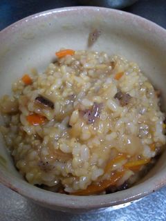 残り物で簡単おじや②(切り干し大根煮物)-レシピのメイン写真