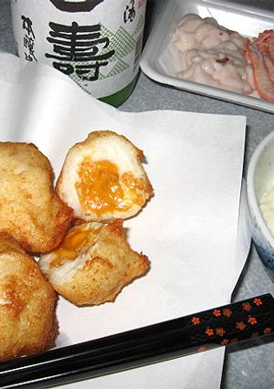 作りながら食べてね♪♪加賀丸芋の揚げ団子-レシピのメイン写真