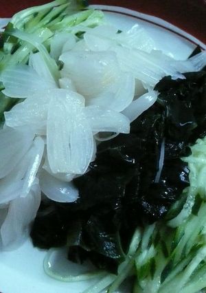 らっきょサラダ♪-レシピのメイン写真
