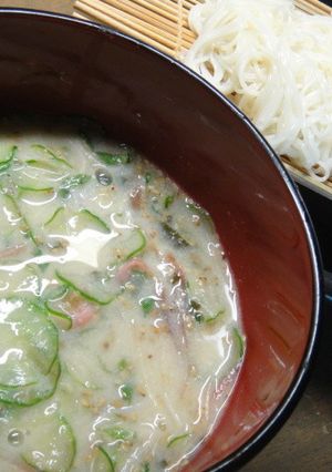 冷汁素麺～☆-レシピのメイン写真