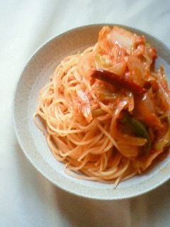 炒めキャベツのピリ辛パスタ-レシピのメイン写真
