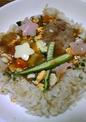 宝箱デコカレー-レシピのメイン写真