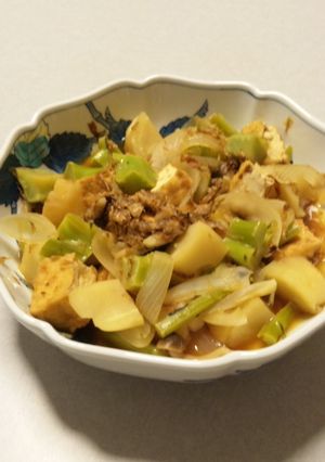 ブロッコリーの茎の煮物-レシピのメイン写真