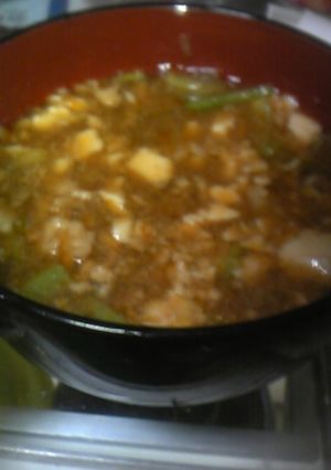 くずし豆腐のつけめんつゆ-レシピのメイン写真