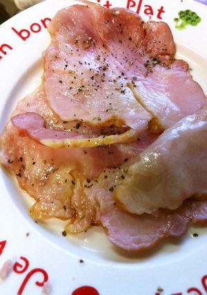 レンチンベーコン★-レシピのメイン写真