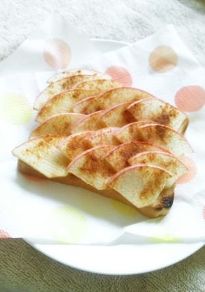 簡単☆りんごシナモントースト-レシピのメイン写真
