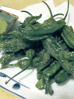 2品2分で最高おつまみ!ししとうの素揚げ-レシピのメイン写真