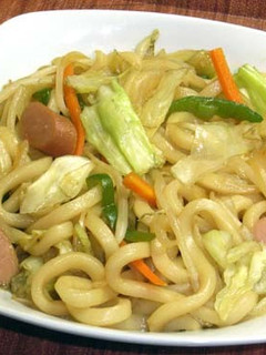 関東風・焼きうどん-レシピのメイン写真