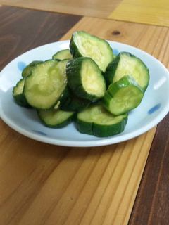 きゅうりの漬物 (からし風味)-レシピのメイン写真