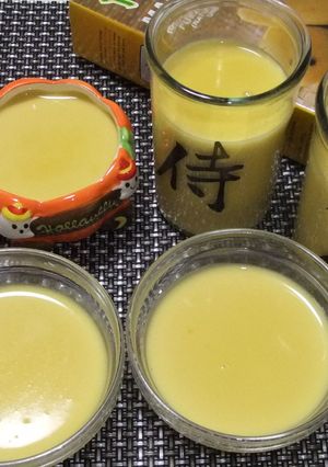 ピュレを使って簡単　濃厚マンゴープリン-レシピのメイン写真