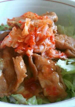 焼肉のっけ丼-レシピのメイン写真