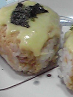 *チーズ焼きおにぎり*-レシピのメイン写真