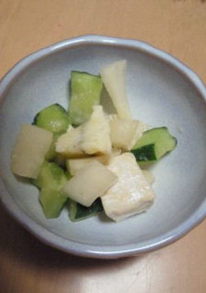 ころころ野菜とチーズの味噌あえ-レシピのメイン写真