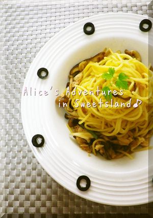 * ヘルシーな ❤ 山菜きのこパスタ♪-レシピのメイン写真