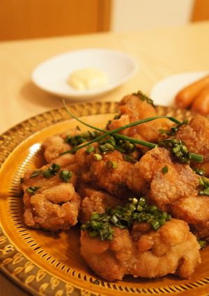 米粉サクサク♪お酢でサッパリ♪鶏から揚げ-レシピのメイン写真