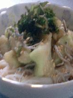 なすとそうめん-レシピのメイン写真