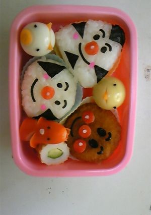 アンパンマンとおむすびまんとこむすびまん-レシピのメイン写真