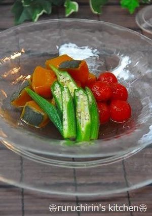 ✿夏野菜の冷やし鉢✿-レシピのメイン写真